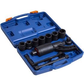 Durhand 7-Piece Torque Multiplier Lug Wrench Set, Blue/Black with Carry Case Handy Tools
