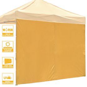 10x10ft EZ Canopy Gazebo Side Wall/Tan