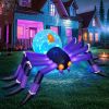 8FT Halloween Inflatables Spider Decoration