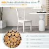 Set of 2 Wooden Dining Chairs Mid Century Farmhouse Retro Kitchen Chairs