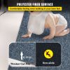 VEVOR Gray Marine Carpet 6 ft x 13.1 ft Boat Carpet Rugs Indoor Outdoor Rugs for Patio Deck Anti-Slide TPR Water-Proof Back Cut Outdoor Marine Carpeti