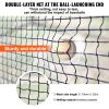 VEVOR Baseball Batting Cage, Softball and Baseball Batting Cage Net and Frame, Practice Portable Cage Net with Carry Bag