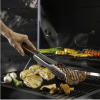 3-Piece Stainless Steel BBQ Grill Tool Set with Soft Grip Handles  Tongs, Fork, and Spatula