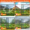 Portable Greenhouse 71" x 33" x 37" â€“ Walk-in Outdoor Garden Plant House w/ Roll-Up Zipper Door