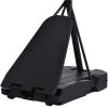 Portable Basketball Hoop Basketball System 8-10ft Height Adjustable for Youth Adults LED Basketball Hoop Lights, Colorful lights, Waterproof