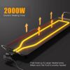 Electric Teppanyaki Tabletop Grill Griddle BBQ Grill Non Stick Camping