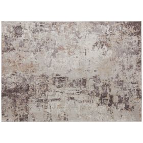 Machine Washable Area Rug 8x10, Non-Slip Modern Abstract Floor Carpet For Living Room, Bedroom, Dining Room, Mixed-Brown (Color: Brown)
