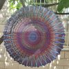 Creative 3D Kinetic Stainless Steel Wind Spinner Outdoor Garden Hanging Decoration Mandala Butterfly Design Wind Chime Spinner