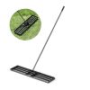 Lawn Leveling Rake with Long Handle for Outdoor