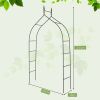 8 Feet 4 Inch High Gothic Steel Rose Arch