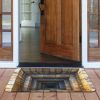 Realistic 3D Stone Step Doormat Non-Slip Entrance Mat Optical Illusion Decor Waterproof Easy Clean Indoor Outdoor Welcome Rug