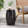 Modern Iron Outdoor Side Table