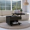 Babel Lift Top Coffee Table, Casters, One Shelf