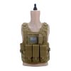 AmphibiousJungle Equipment Game Training Tactical Bottom Shirt Multifunctional Military Vest, Camouflage Outdoor Quick Release Tactical Vest