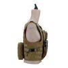 AmphibiousJungle Equipment Game Training Tactical Bottom Shirt Multifunctional Military Vest, Camouflage Outdoor Quick Release Tactical Vest