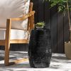 Modern Iron Outdoor Side Table