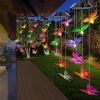 Outdoor Decorative Hanging Solar Wind Chimes for Patio & Garden(USPS Shipping)