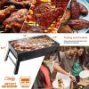Outdoor Camping Picnics Garden Grilling Foldable Portable BBQ Grill