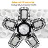 Five Leaf Foldable Transformable LED Plant Light for Greenhouse