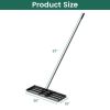 Lawn Leveling Rake with Long Handle for Outdoor