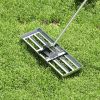 Lawn Leveling Rake with Long Handle for Outdoor