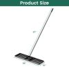 Lawn Leveling Rake with Long Handle for Outdoor