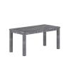Albany 63 Inches Solid Wood Dining Table for 6, Small Kitchen Table, Dinner Table, Breakfast Table