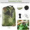 600lbs Load 2 Persons Hammock w/Mosquito Net Outdoor Hiking Camping Hommock Portable Nylon Swing Hanging Bed w/ Strap Hook Carry Bag