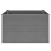 Garden Raised Bed WPC 59.1"x39.4"x35.8" Gray