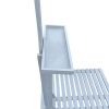 Outdoor Garden Pool Shower with Chassis Board, for Swimming Pool, Patio, Terrace, Garden, Wood