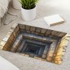 Realistic 3D Stone Step Doormat Non-Slip Entrance Mat Optical Illusion Decor Waterproof Easy Clean Indoor Outdoor Welcome Rug