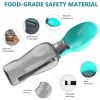 Pet Outdoor Folding Water Bottle for Outdoor Pet Drinkinf